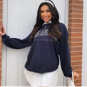 SHEIN Los Angeles Pullover